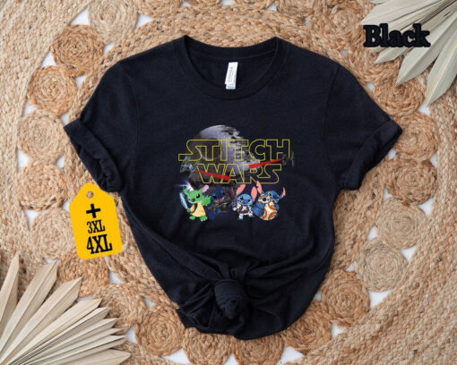 Stitch Wars Shirt, Disney Shirt, Disney Animal Shirt, Star Wars Shirt, Disney World Shirt, Disneyland Shirt, Cute Shirt