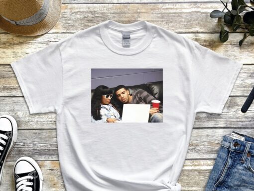 Drake Nicki Minaj T-Shirt, Drake Tour Shirt, Drake Tour Merch, Nicki Minaj Shirt, Its all a blur tour, Free Shipping