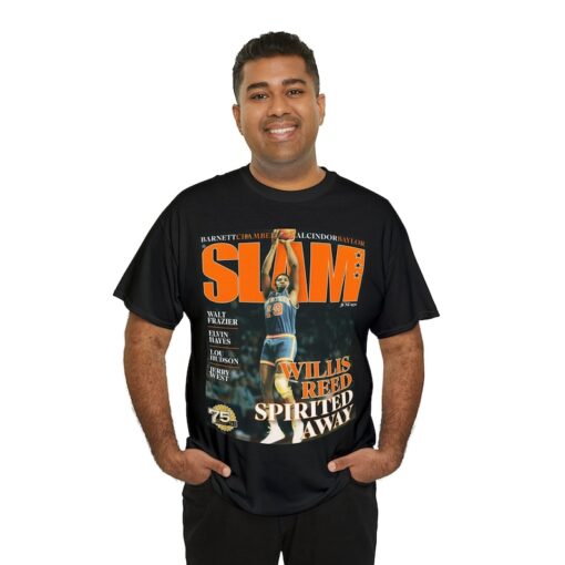 Willis Reed New York Knicks NBA Slam Cover Tee Shirt