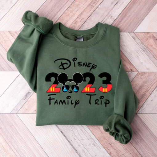 Disney Family Trip Sweatshirt, Disney Trip 2023 Shirt, 2023 Disney Trip, Couple 2023 Shirt, Disney Family Shirt