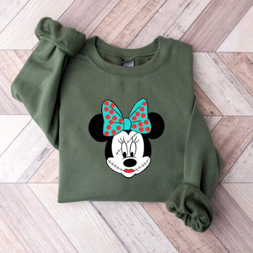 Disney Minnie Joker Sweatshirt, Vintage Minnie Mouse Sweater, Mickey Minnie Shirt, Disneyland Mickey Shirt