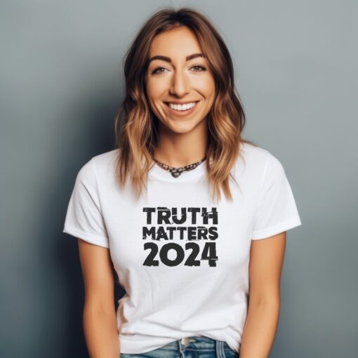 Truth Matters 2024 T-shirt l Political T-shirt, Democratic Party T-shirt, Political Men's T-shirt