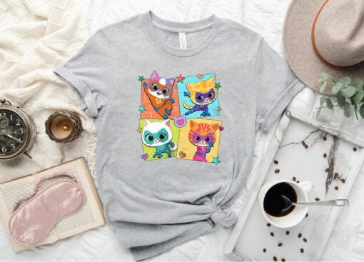 Disney Super Kitties Shirt, Custom Super Kitties Shirt, Super Kittie Buddy Bitsy Ginny Sparks Hero Shirt, Disney Kitties Shirt