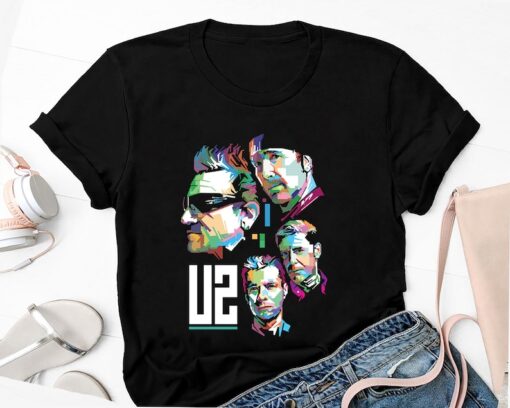 Graphic U2 Band Shirt, Achtung Baby U2 T-Shirt, Classic Rock U2 Band 2023 Tour Shirt, U2 Band Fan Lovers Shirt