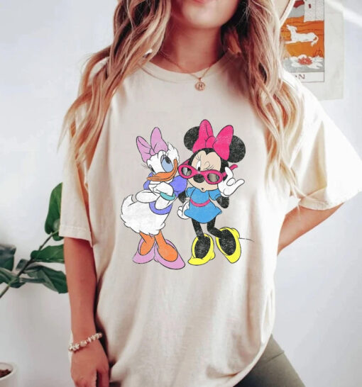 Disney Minnie Daisy Comfort Colors® Shirt, Disney Girls Shirt, Disney Besties Shirt, Disneyworld Shirt, Disney Womens Shirt, Disneyland Tee