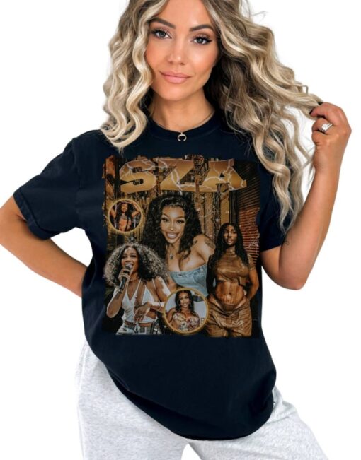 Sza, Sza tshirt, Vintage Sza shirt, Retro SZA tshirt, SZA concert tshirt, SZA shirt Unisex Heavy Cotton Tee