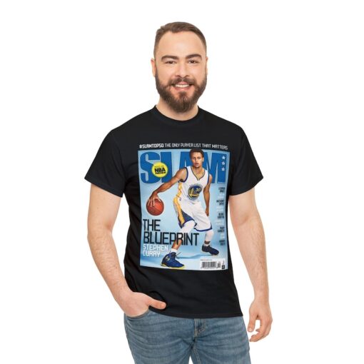 Stephen Curry Golden State Warriors Slam Magazine Cover Tee Shirt