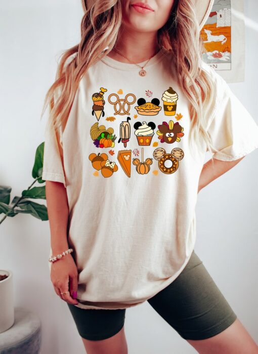 Disney Fall T-Shirt, Disney Thanksgiving Shirt, Family Disney Matching Kids Shirt, Fall Disney gift