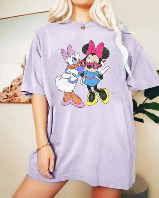 Disney Minnie Daisy Comfort Colors® Shirt, Disney Girls Shirt, Disney Besties Shirt, Disneyworld Shirt, Disney Womens Shirt, Disneyland Tee