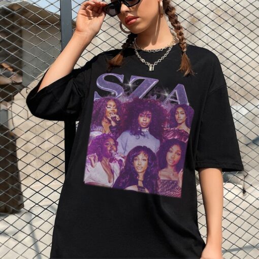 SZA Printed Graphic Tee, Vintage Shirt, RAP Hip-hop T-shirt, Sza Good Days T-Shirt,Classic 90s Graphic Tee