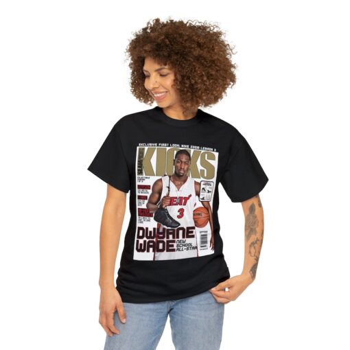 Dwayne Heat Miami Heat NBA Slam Kicks Cover Tee Shirt