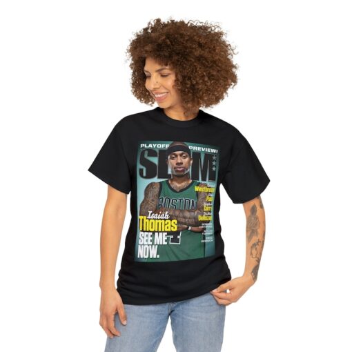 Isaiah Thomas Boston Celtics NBA Slam Cover Tee Shirt