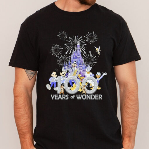 Mickey and Friends Disney 100 Years Of Wonder Shirt, Walt Disney T-shirt, Disneyland 2023 Trip 100th Anniversary