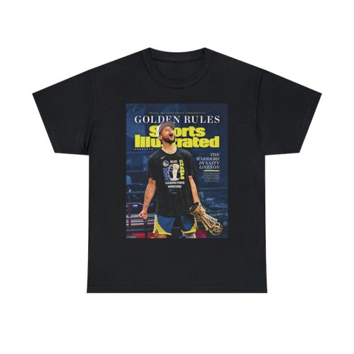 Stephen Curry Golden State Warriors NBA Championship Sports Illustrated Tee Shirt