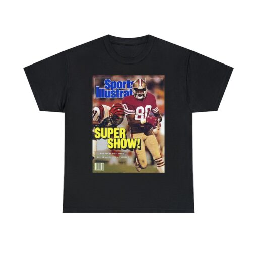 Jerry Rice San Francisco 49ers NFL Sports Illustrated Tee Shirt