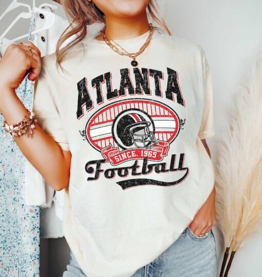 Atlanta Football Sweatshirt, Atlanta Football Crewneck Sweatshirt, Atlanta Football Shirt, Vintage Atlanta Football Gift