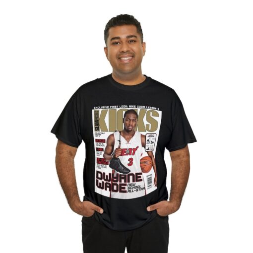 Dwayne Heat Miami Heat NBA Slam Kicks Cover Tee Shirt