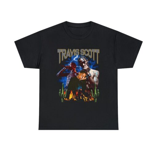 Travis Scott Fashion Heavy Cotton Tee