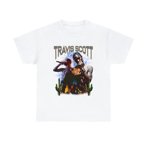 Travis Scott Fashion Heavy Cotton Tee