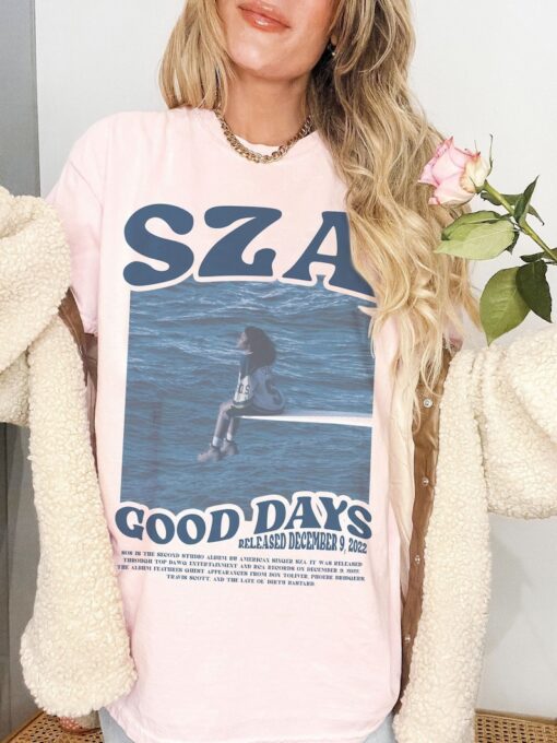 Vintage SZA Shirt, Sza - Good Days Graphic Tee, Sza Merch, SOS Tour 2024, Kill Bill