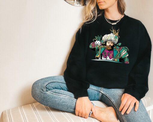 Jason Kelce Philadelphia Football Crewneck Sweatshirt, Gift for JK34 Fans, Sundays are for the Eagle Shirt