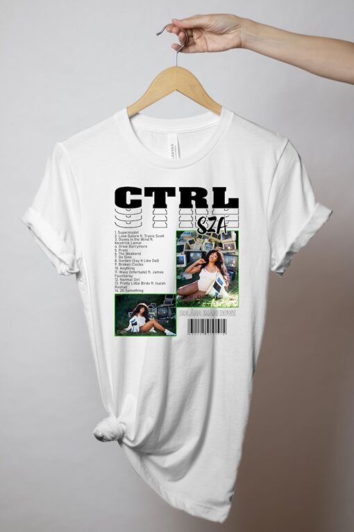 SZA - CTRL Merch Aesthetic T-Shirt