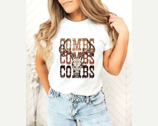 Combs Bullhead Shirt 2 Side, Country Music Shirt, Luke Combs World Tour 2022, Cowboy Combs, Luke Combs Fan, Cowgirl Tee