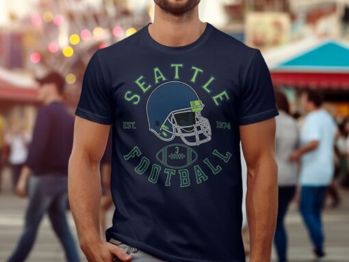 Seattle Football Team GameDay Shirt Hometown Fan Gift for Him Gift for Her Football Season Football Mom Football Dad