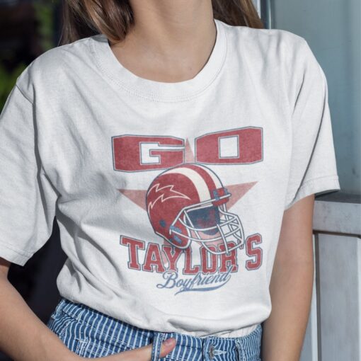 Go Taylor's Boyfriend T-Shirt, Football Era, Funny Unisex Design, Football Shirt