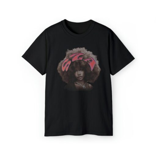 SZA SOS Tour 2023 TShirt, Retro SZA Shirt, Sza Merch, Sza Fan Outfit, Szas Shirt, Gifts for RnB, Sza Afro Shirt