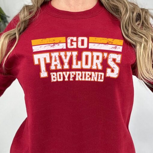 Go Taylors Boyfriend Sweatshirt, Swift Kelce Sweatshirt, Vintage Swift Sweatshirt, Football Swiftie