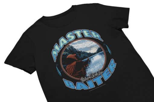 Master Baiter Shirt - Funny Fishing Shirts - Fishing Tshirt - Ironic Shirt - Oddly Specific