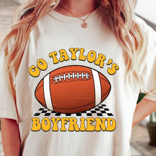 Go Taylor's Boyfriend- Football- Tee