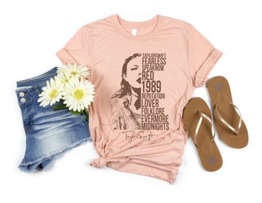 The Eras Tour T-Shirt, Most Popular Taylor Swift t-shirt, Music Lover Fans Tee, Swiftie Shirt