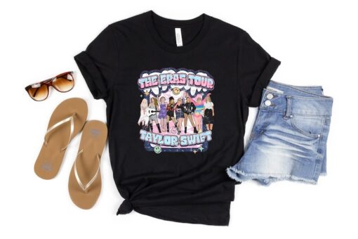 The Eras Tour Shirts, Eras Tour 2023: Taylor Swift Fan Apparel, Music Lover Fans Tee, Swiftie Shirt