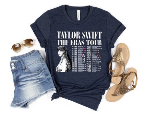 The Eras Tour Shirts, Eras Tour Memorabilia - Swiftie's Choice, Music Lover Fans Tee, Swiftie Shirt