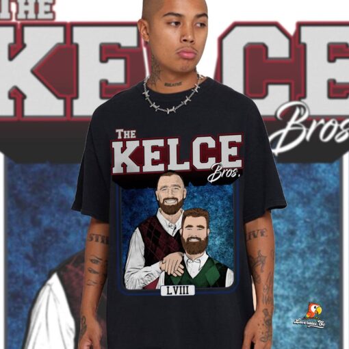 Kelce Brothers, Jason Kelce & Travis Kelce Shirt, Christmas Gift