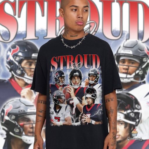 Vintage CJ Stroud shirt, Football shirt, Classic 90s Graphic Tee, Unisex, Vintage Bootleg, Gift, Retro