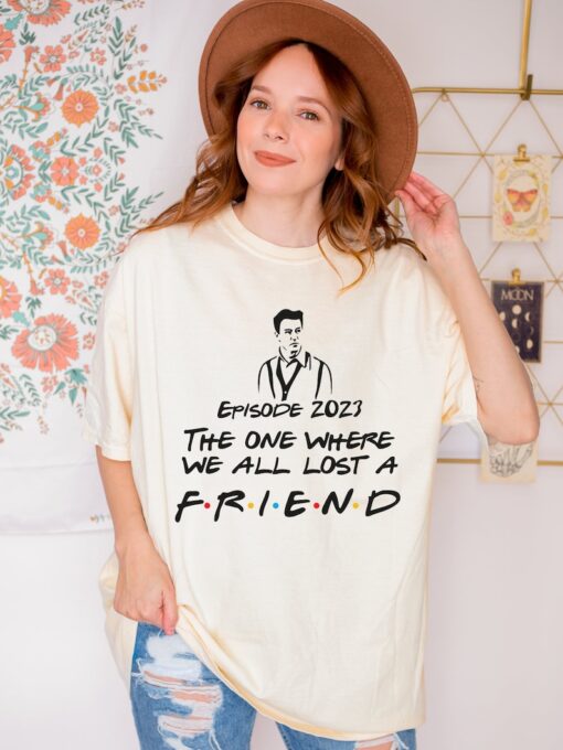 Retro Chandler Bing Shirt, Chandler Bing Homage Tee, Chandler Bing Movie Shirt, Matthew Perry Shirt, FD-686