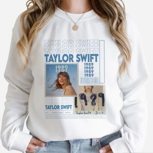 Vintage 1989 Seagull Sweatshirt, 1989 Era Shirt, Taylors Version Merch, 1989 Blue Shirt