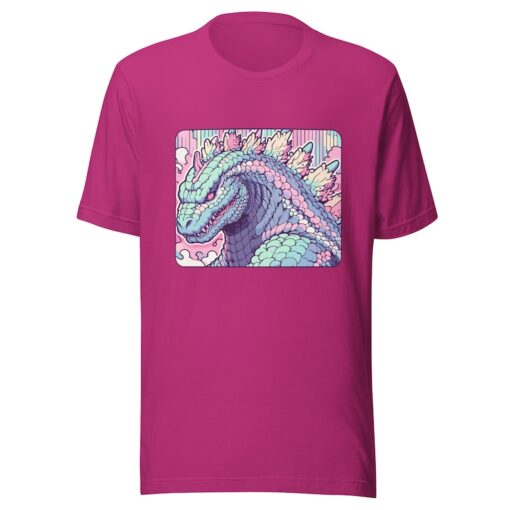 Godzilla Unisex T-shirt, Kaiju, Gojira, Pastel Goth, Fairy Kei, Japanese Aesthetics, Harajuku Shirt