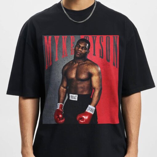 Vintage 90s Graphic Style Mike Tyson T-Shirt, Mike Tyson Vintage Oversized Tee