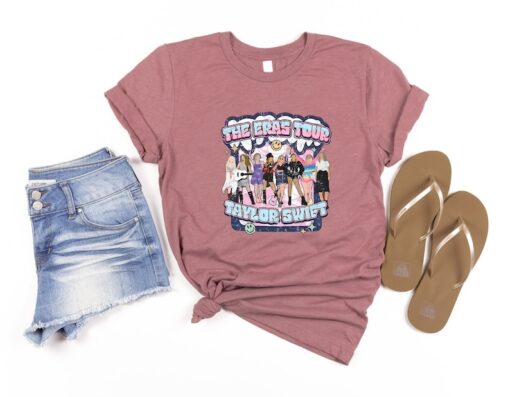 The Eras Tour Shirts, Eras Tour 2023: Taylor Swift Fan Apparel, Music Lover Fans Tee, Swiftie Shirt