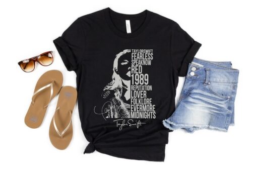 The Eras Tour T-Shirt, Most Popular Taylor Swift t-shirt, Music Lover Fans Tee, Swiftie Shirt