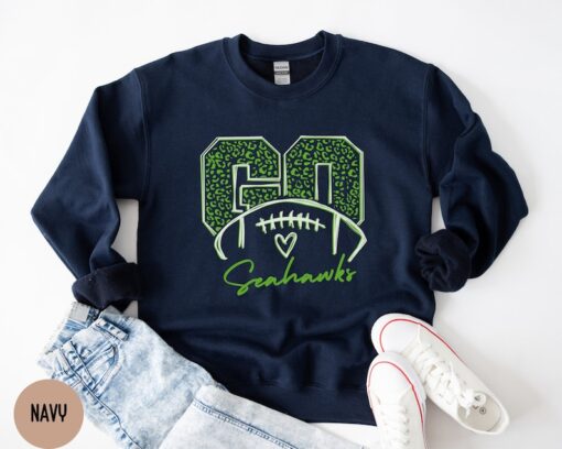 Seahawks Football Sweatshirt, Football Sweater, Seattle Football, Seattle Washington Shirt, 12th Man Shirt