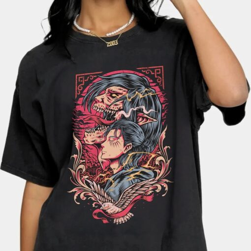 Eren Yeager Tshirt, Eren Yeager Shirt, Anime Shirt, Attack on Titan Shirt,Attack Titan Shirt,Anime Manga Shirt