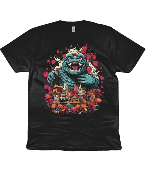 God Monster t-shirt tshirt tee king monster gojira Kaiju Japanese Anime ゴジラ monarch king of the monsters zilla comic art