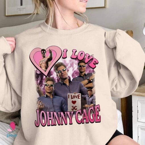 I Love Johnny Cage Shirt, I love my boyfriend, Johnny Cage Shirt, Mortal Kombat 1 Shirt