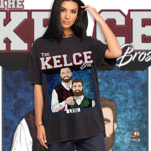 Kelce Brothers, Jason Kelce & Travis Kelce Shirt, Christmas Gift