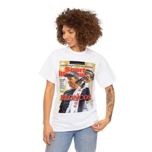 Denver Broncos SuperBowl 50 Sports Illustrated Cover Tee Shirt